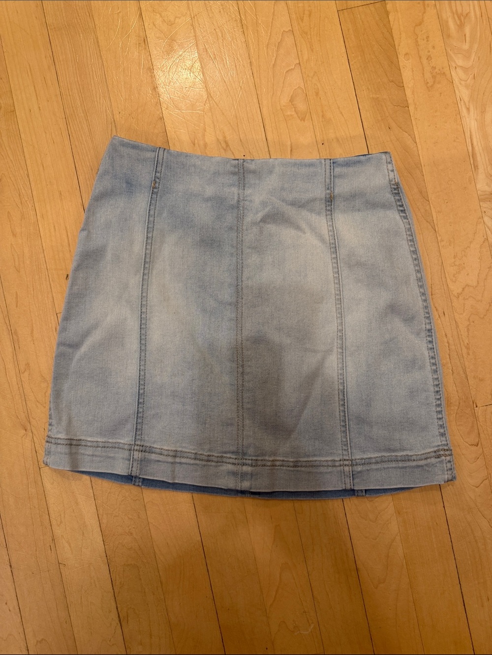 wild fable Light Wash Denim Mini Skirt